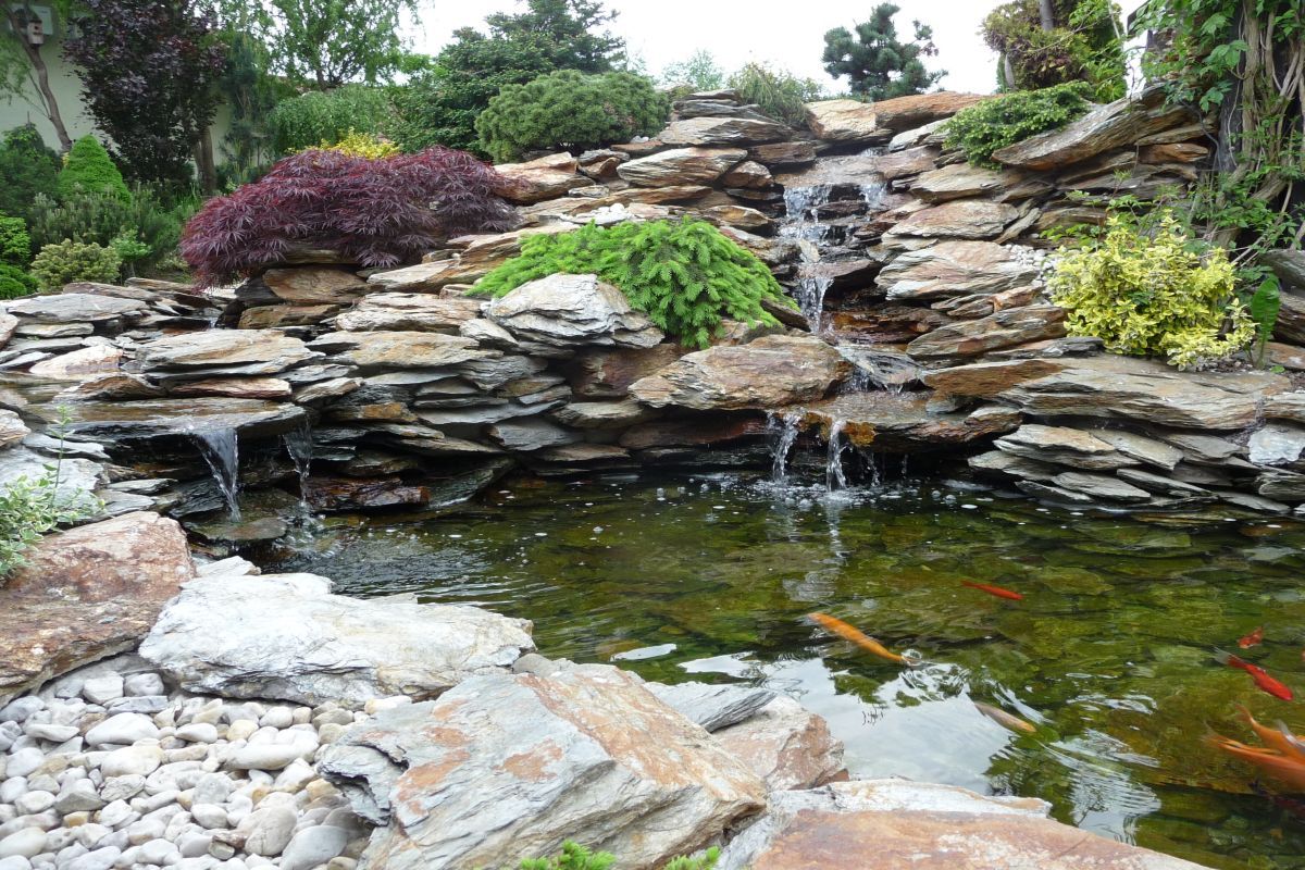 Siemianowice wykonanie oczka wodnego 2